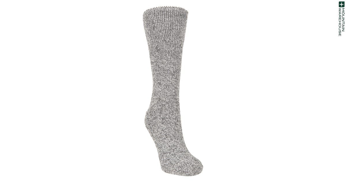 Cozy Womens Thermal Knee Length Grippy Sock