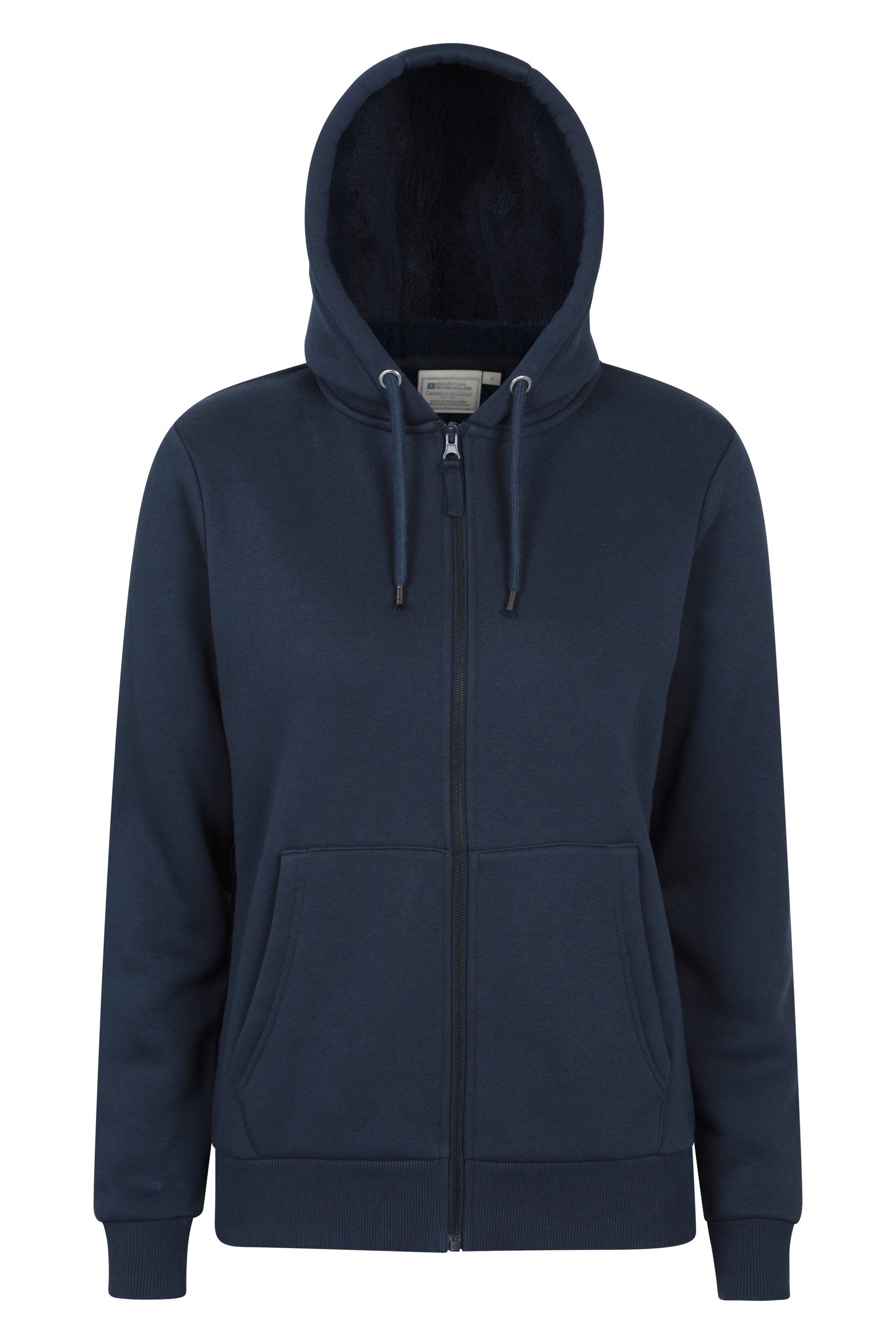 (マウンテン・ウェアハウス) Mountain Warehouse レディース Dalton シェルパ裏地 フルジップパーカー フーディー ス Dalton Womens Sherpa Lined Hoodie | Mountain Warehouse GB