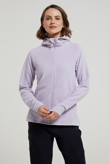 Camber Damen Fleece-Kapuzenpulli Violett