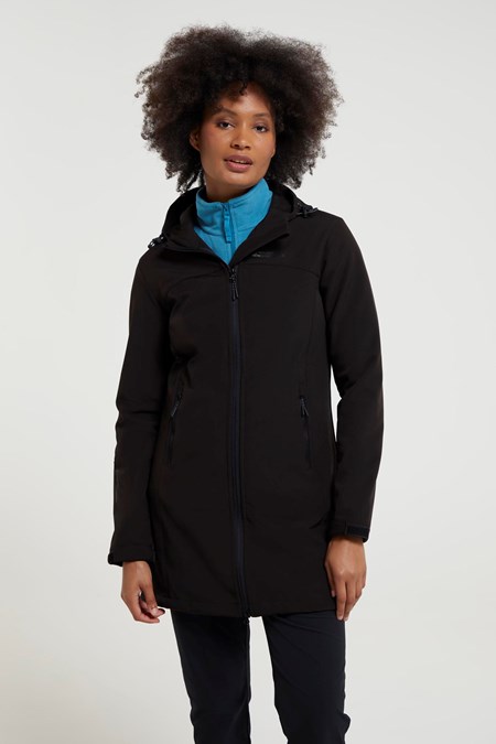 Bastet Womens Longline Softshell Jacket