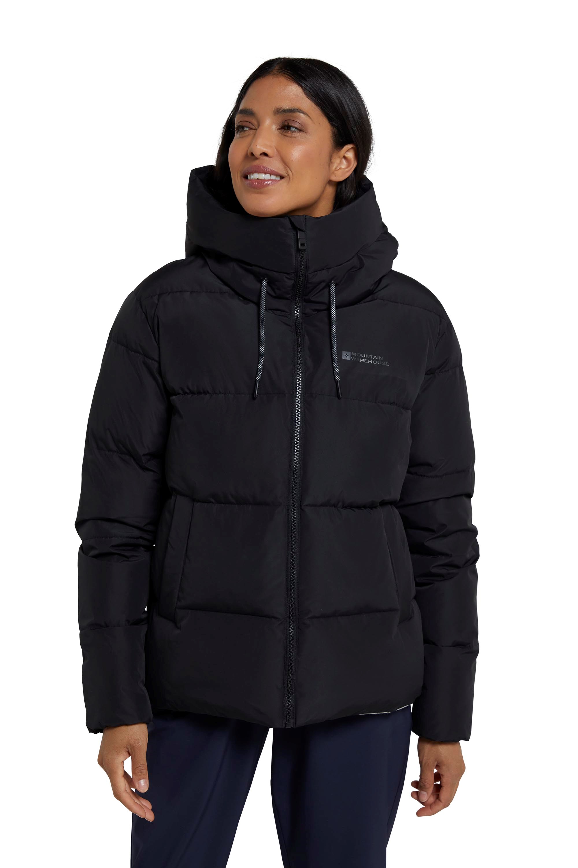 Mountain Warehouse Womens Short Toasty Padded Jacket Water Resistant Ladies Coat