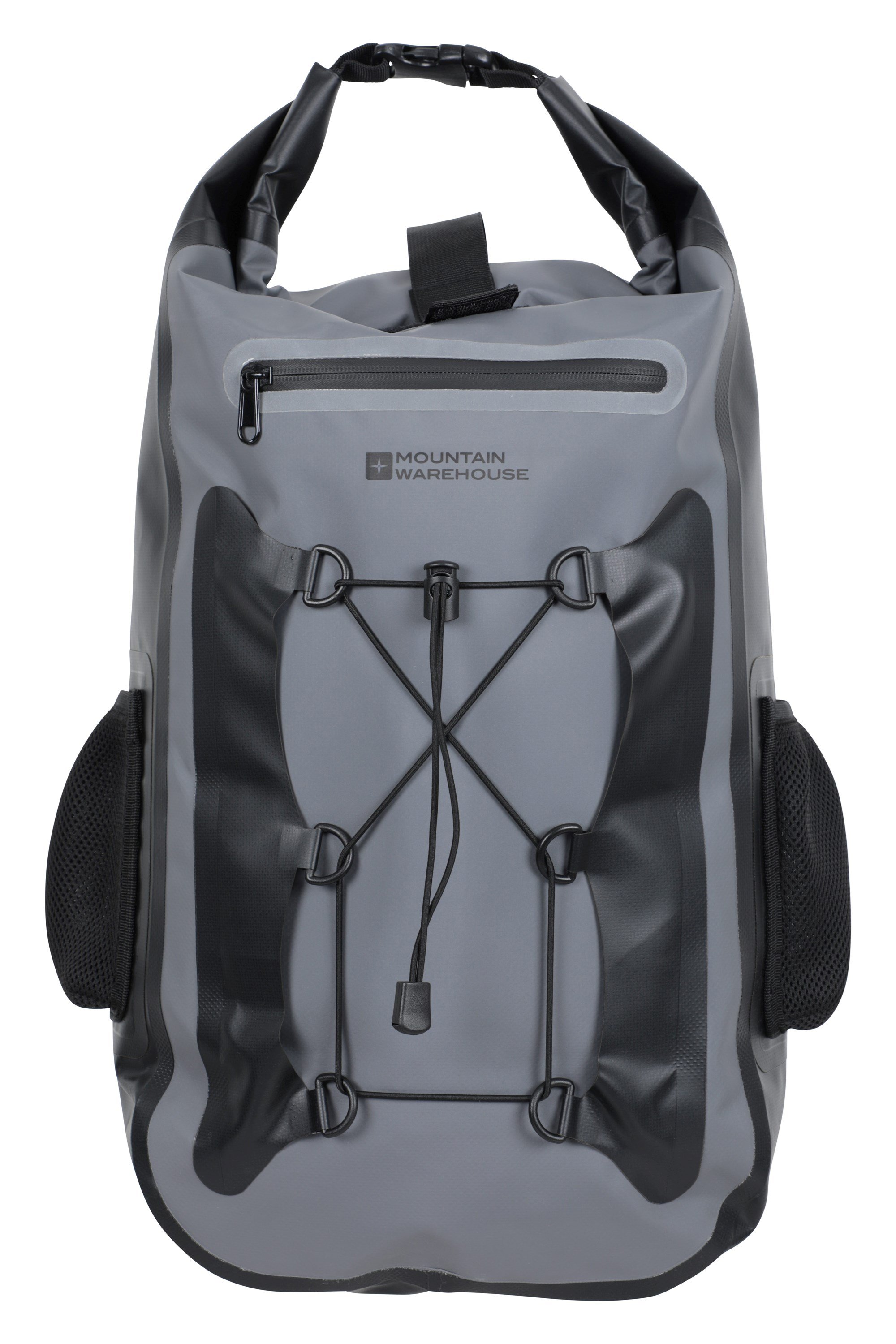 Grey waterproof backpack on sale