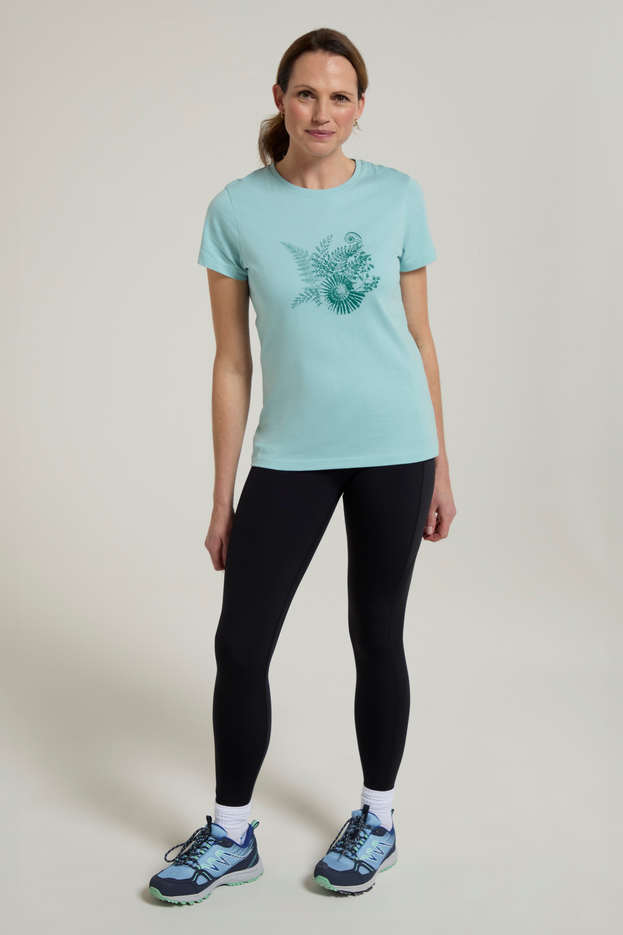 Fern Shell Womens T-Shirt