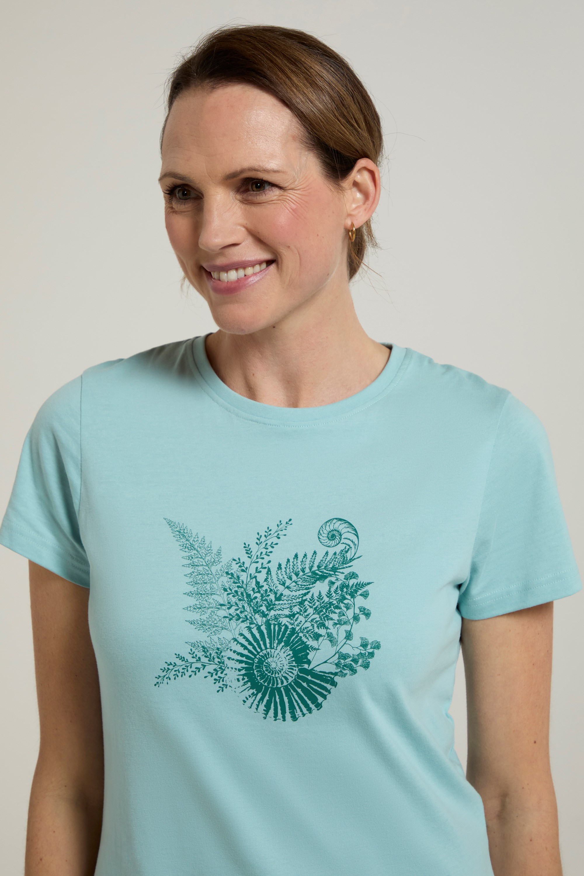 Fern Shell Womens T-Shirt