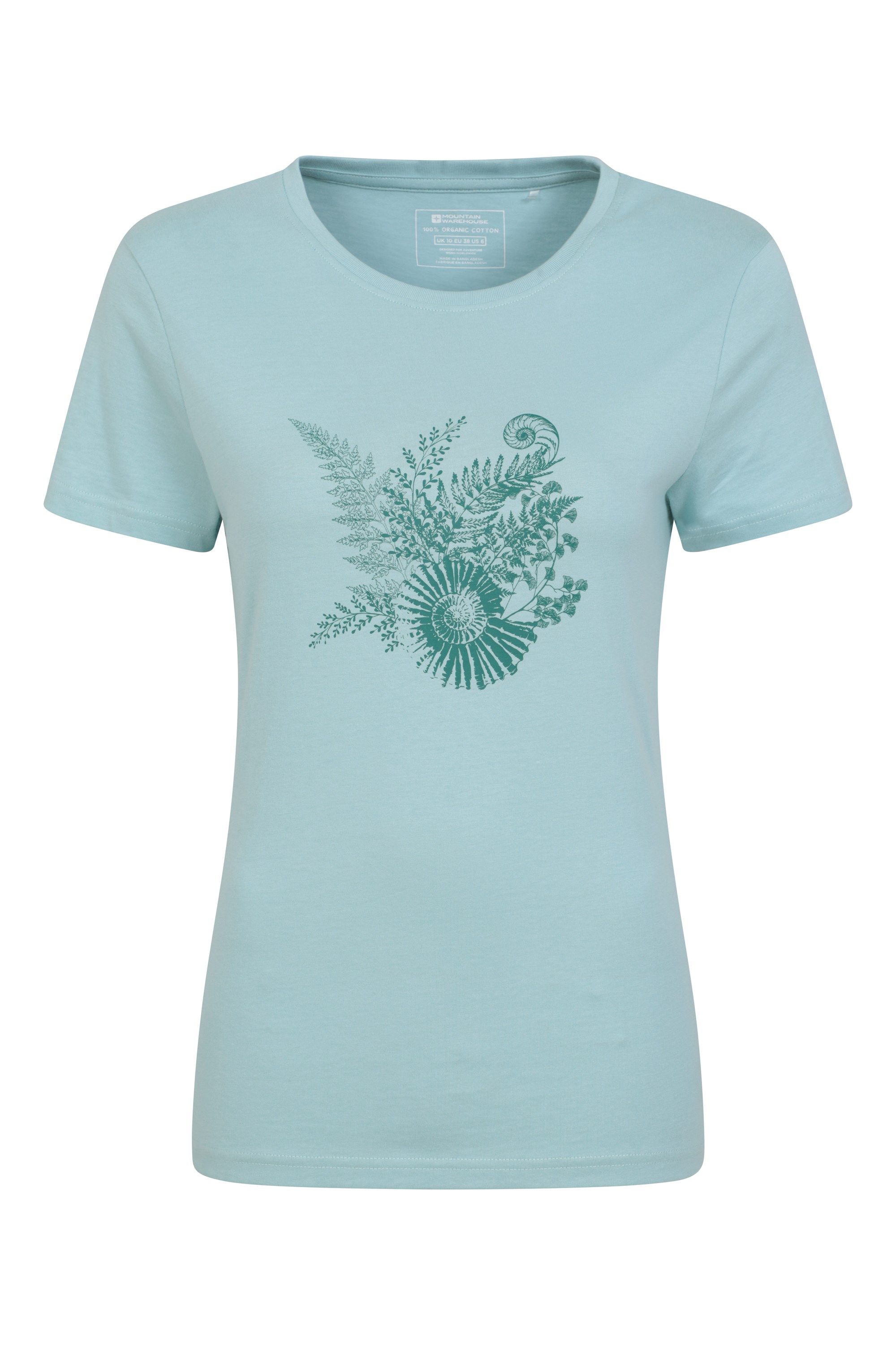 Fern Shell Womens T-Shirt