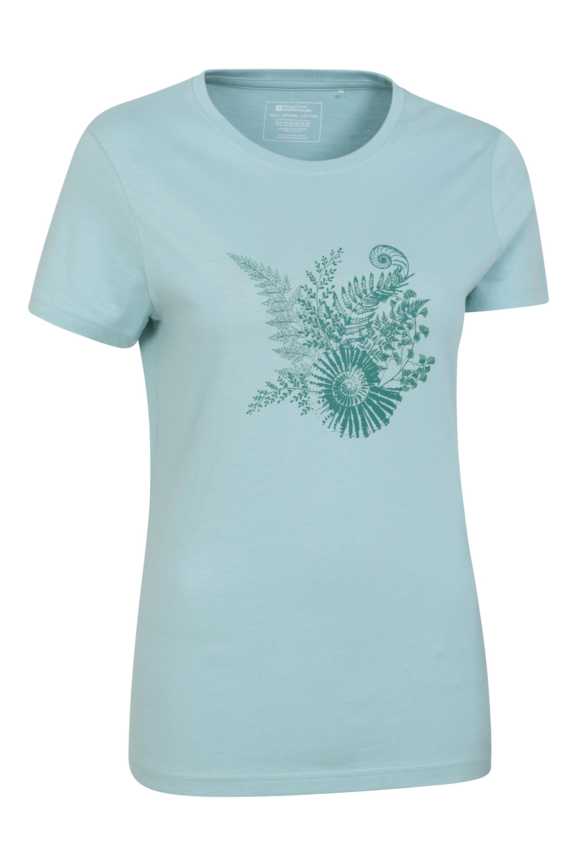 Fern Shell Womens T-Shirt