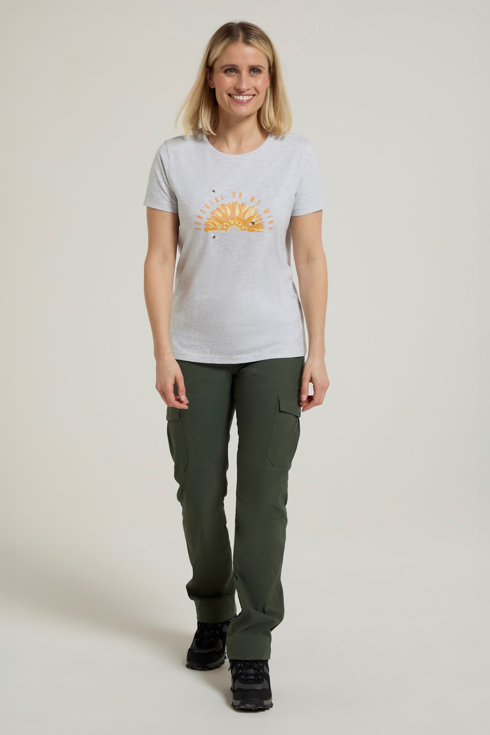 Sunshine Sunflower Womens T-Shirt