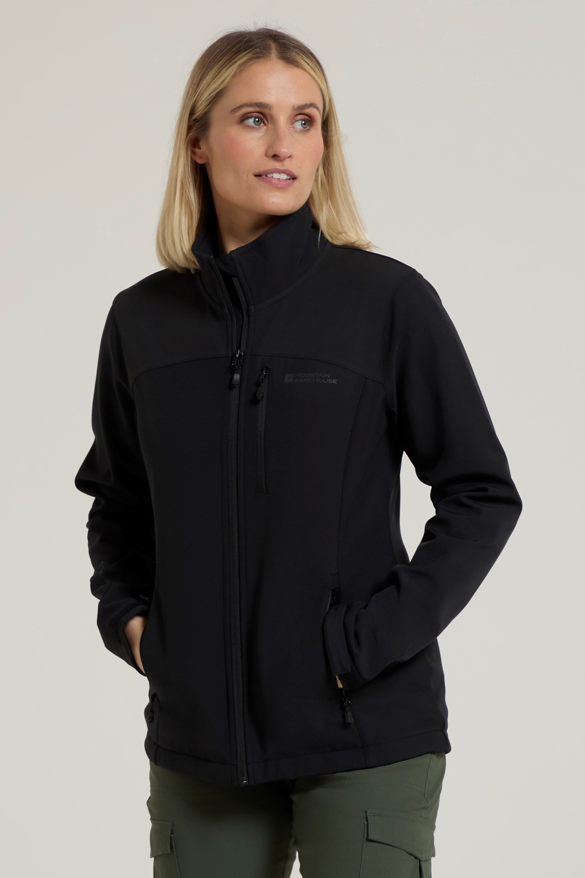 Grasmere Womens Softshell Jacket - Black