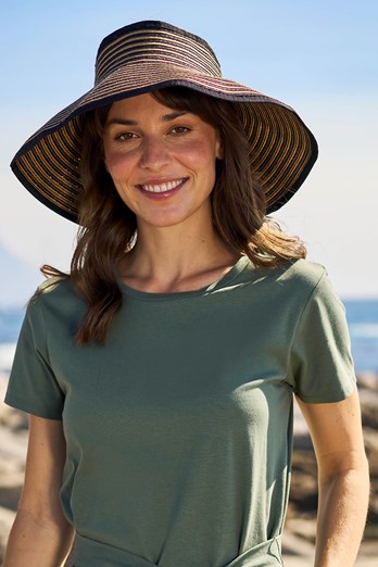 Summer Hats for Women Bow Beach Sun Protection Casual Womens Sun Hats for  Beach 2023 Packable Wide Brim Outdoor Caps Beige at  Women's Clothing  store