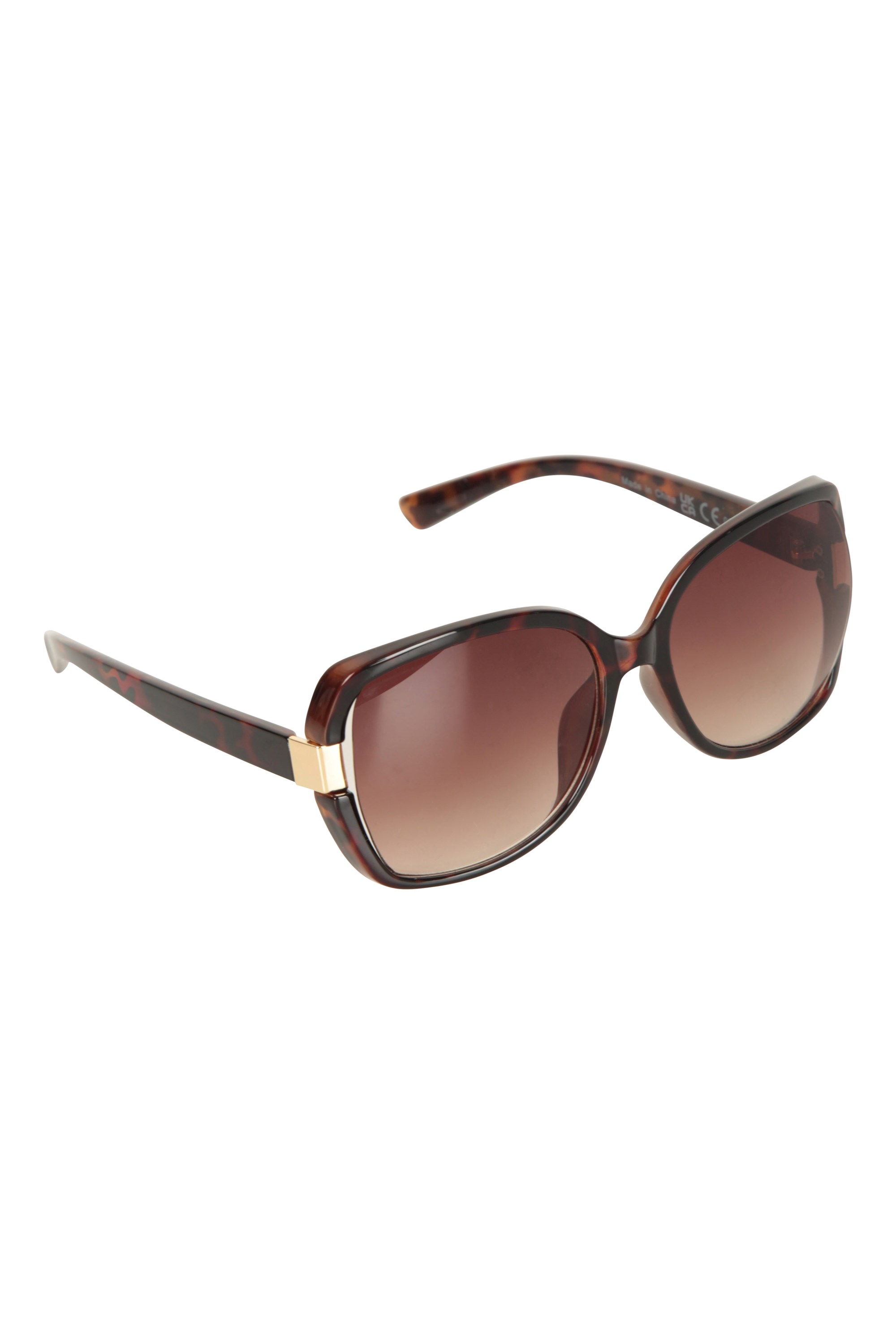 Sydney Womens Tortoise Sunglasses - Brown