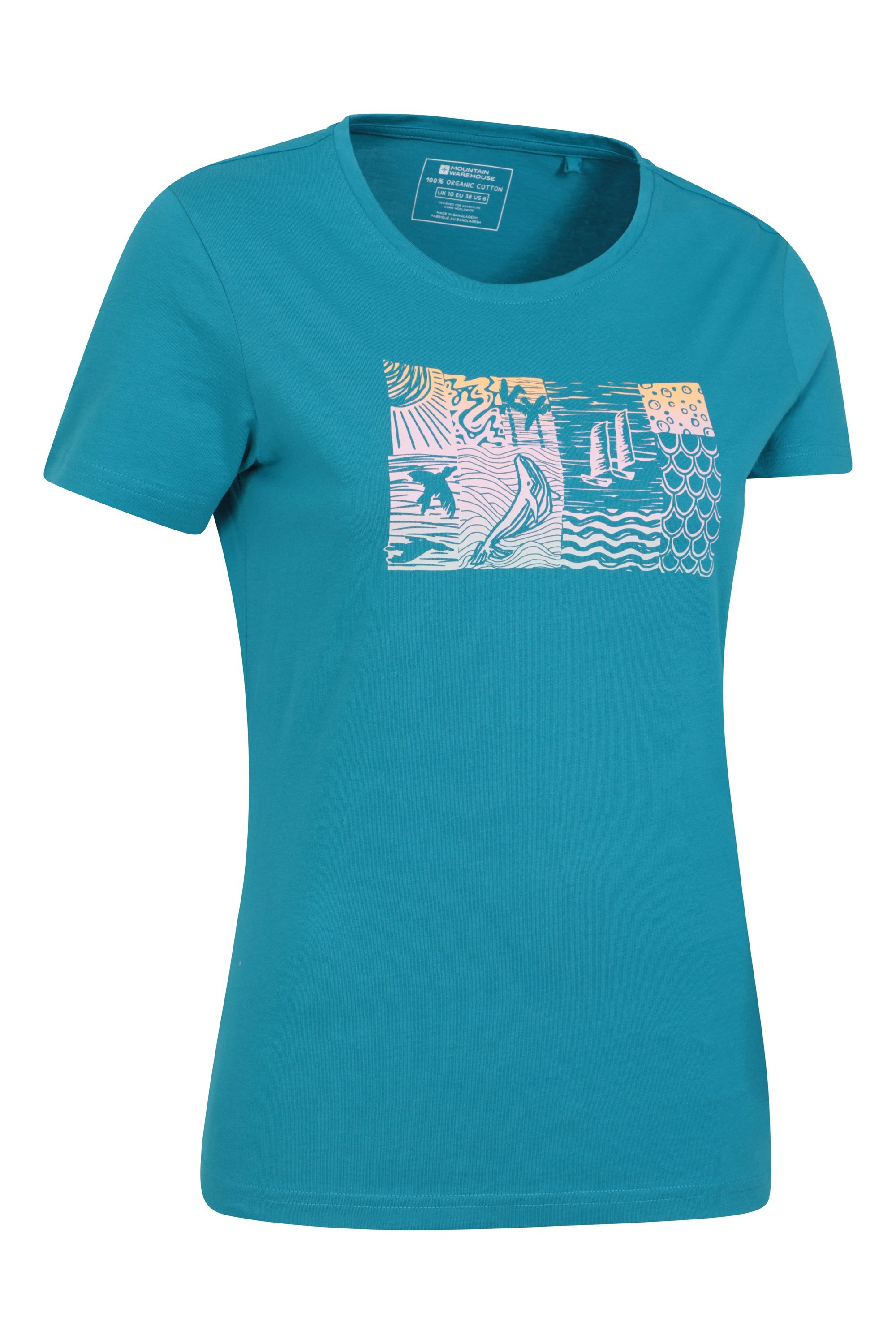 Womens Sealife Organic T-Shirt