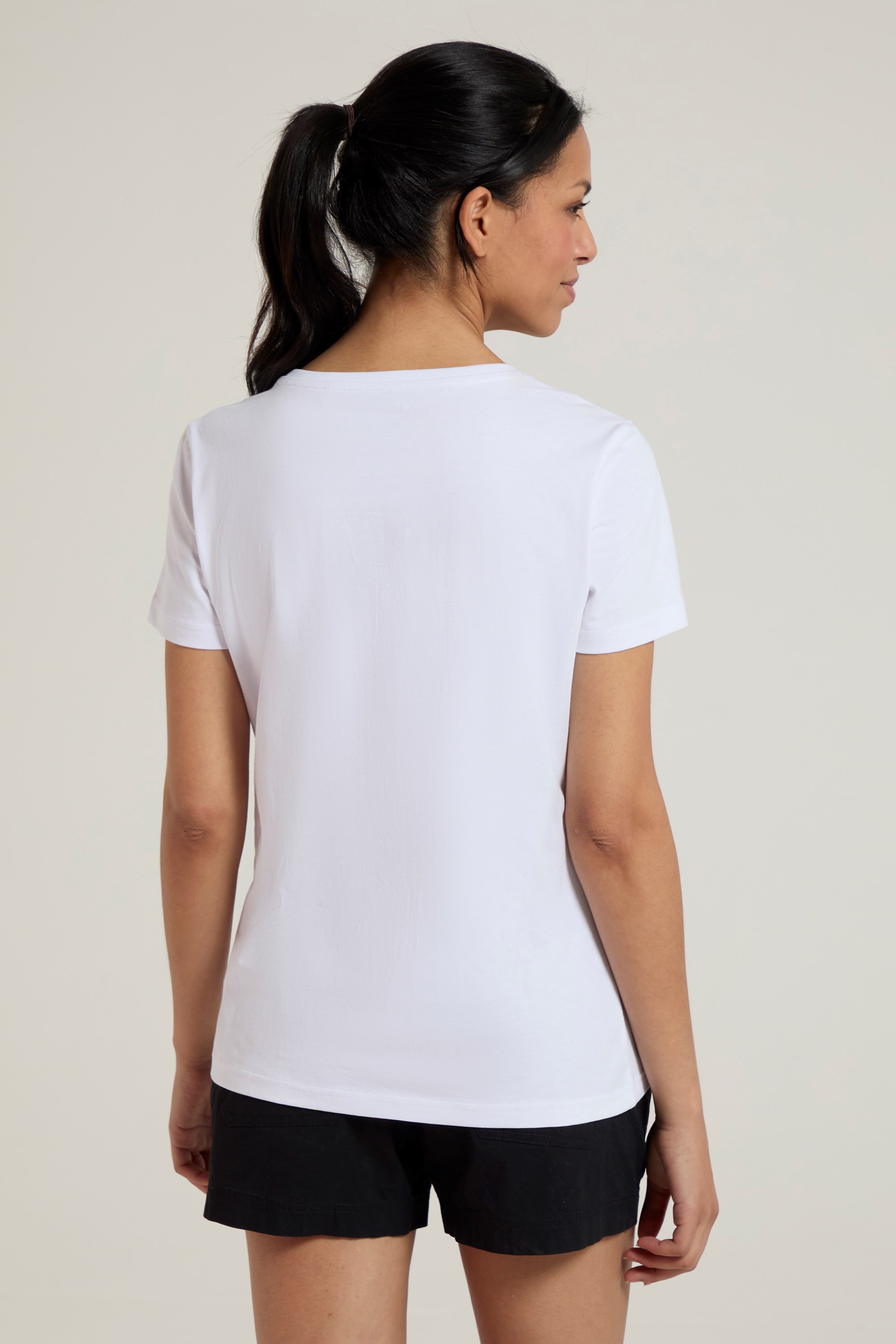 Postcard Palm Womens T-Shirt