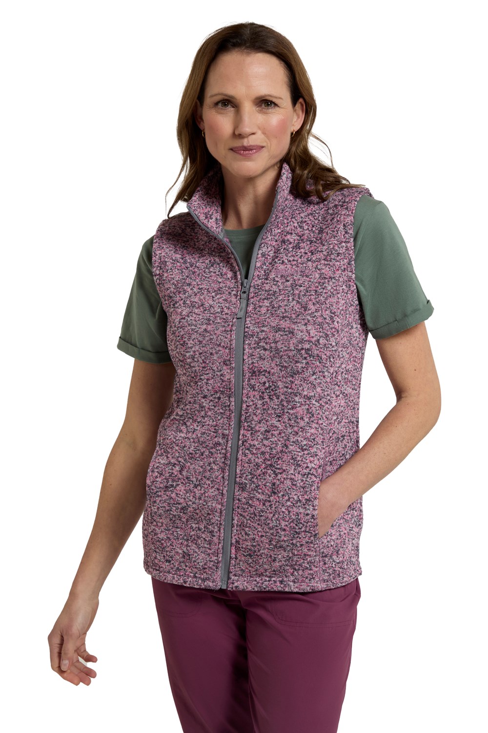 Mountain Warehouse Idris Women's Gilet Warm Outdoor Adventures Ladies Sweater - Picture 30 of 30