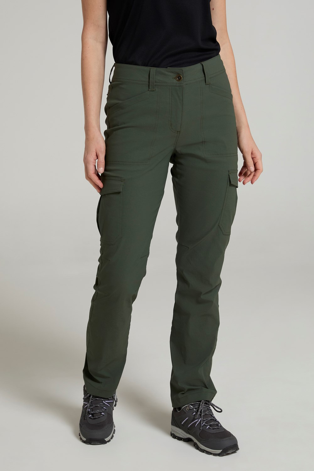 Mountain Warehouse Conniston Women's Cargo Trousers Quick Dry Stretchy Pants