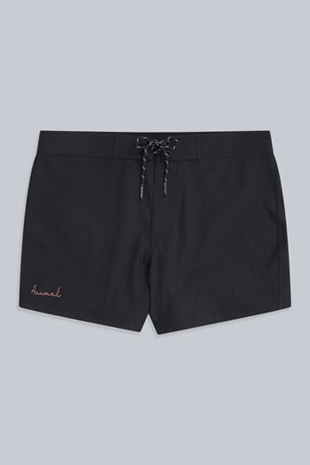 Aurora Womens Mini Boardshorts Jet Black