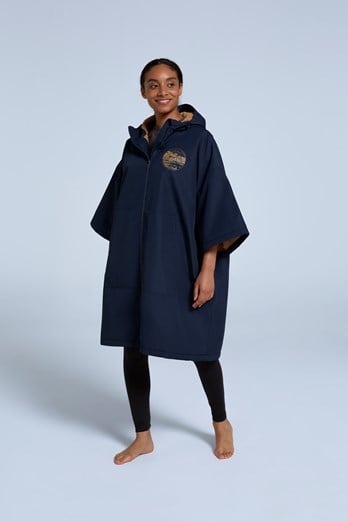 Misty Womens Fleece Lined Parka Navy