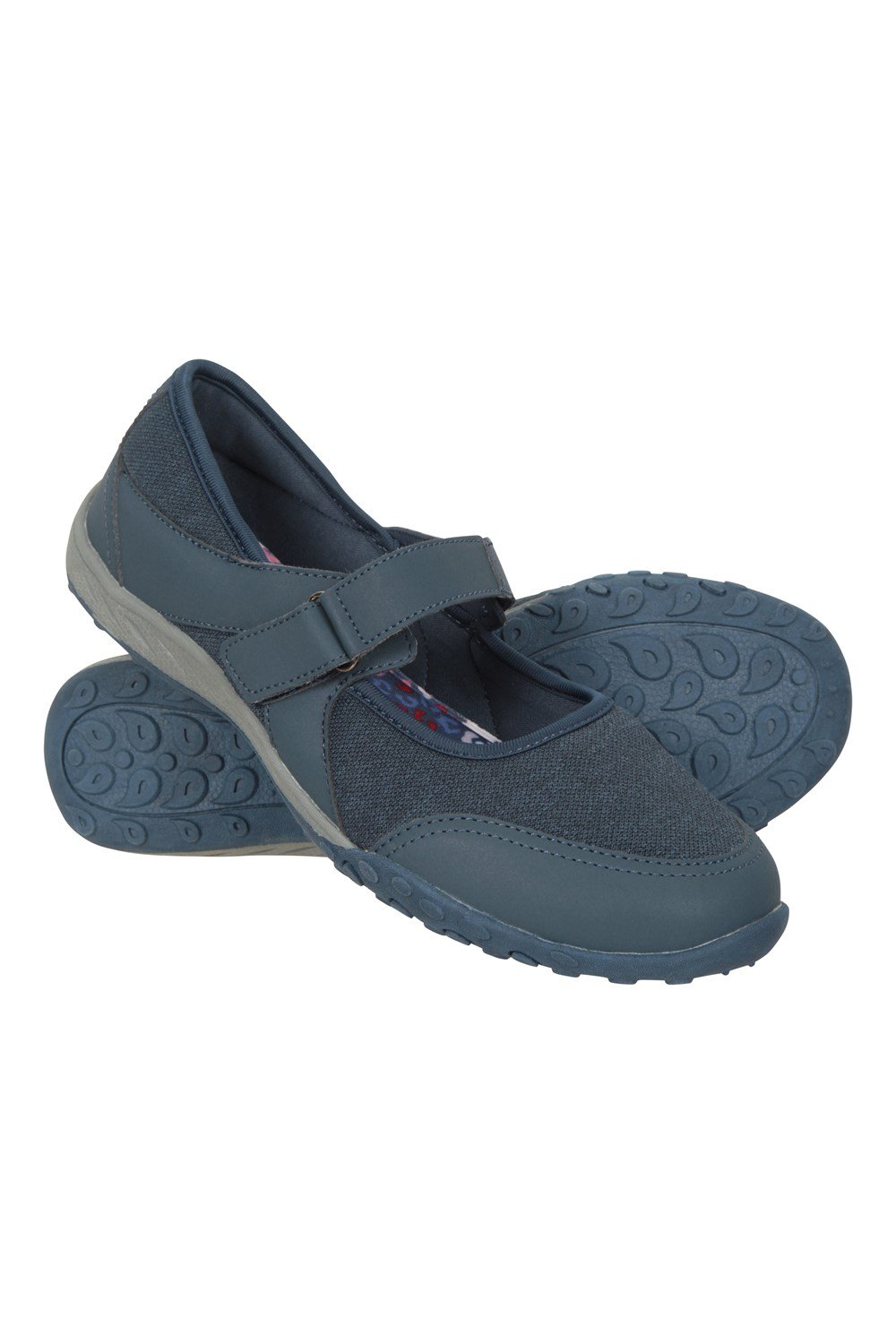 Mountain Warehouse Stroll Women's Casual Outdoor Shoes Breathable Comfy Sneakers