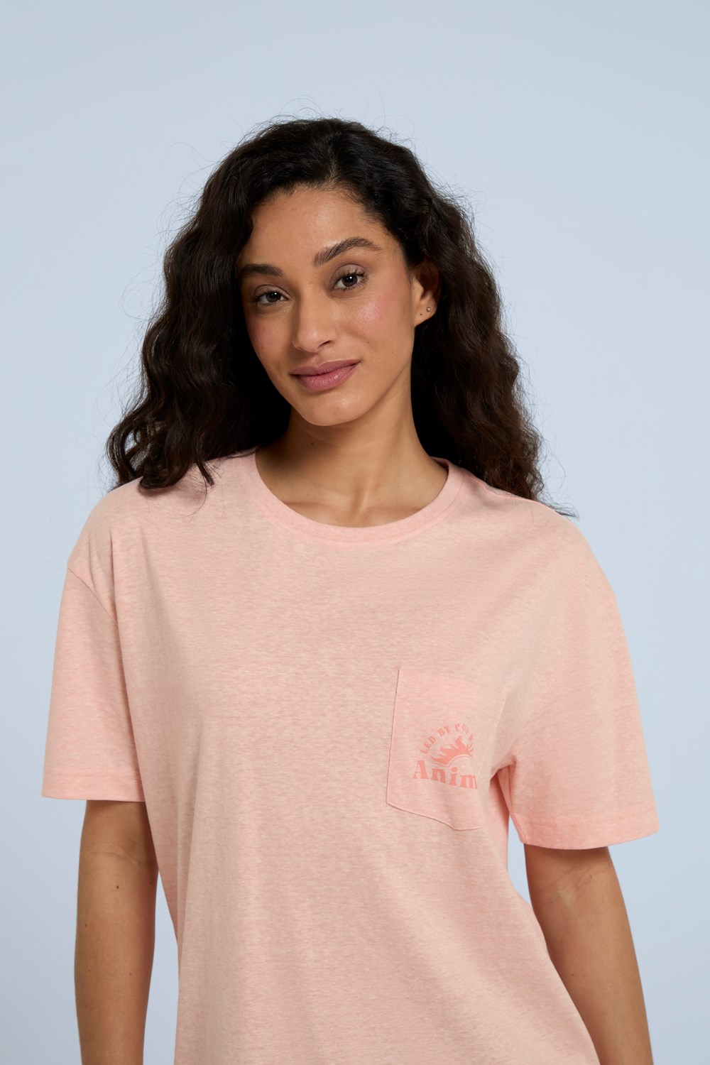 Animal Women's Elena Cotton Pocket T-Shirt Casual Relaxed Fit Summer Top - Picture 18 of 36
