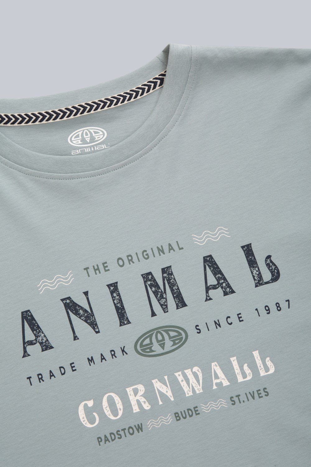 Animal Men's Jacob Cotton Front Graphic Tee Lightweight Casual T-Shirt - Picture 28 of 30