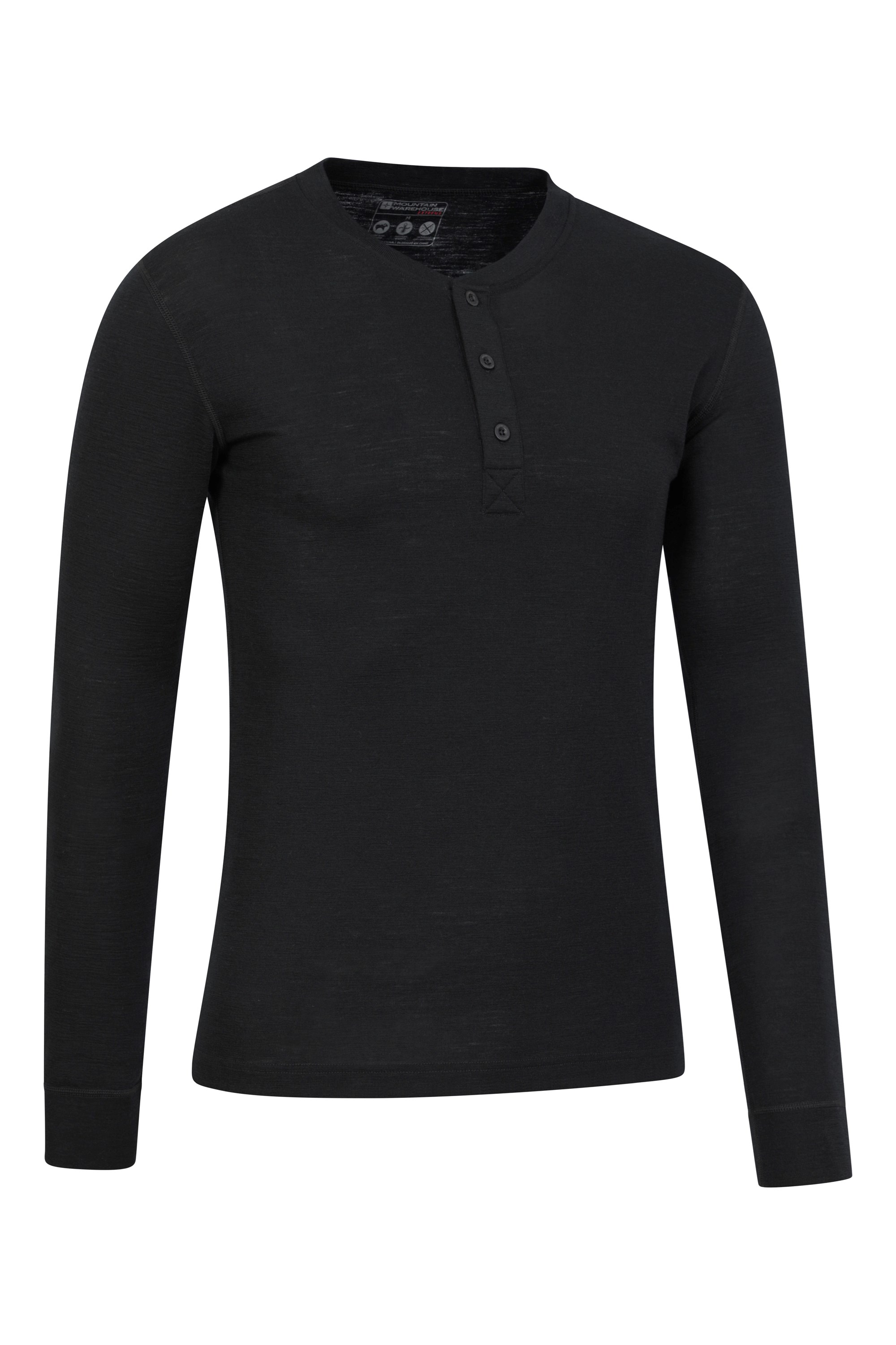 Henley Mens Merino Thermal Top Mountain Warehouse GB