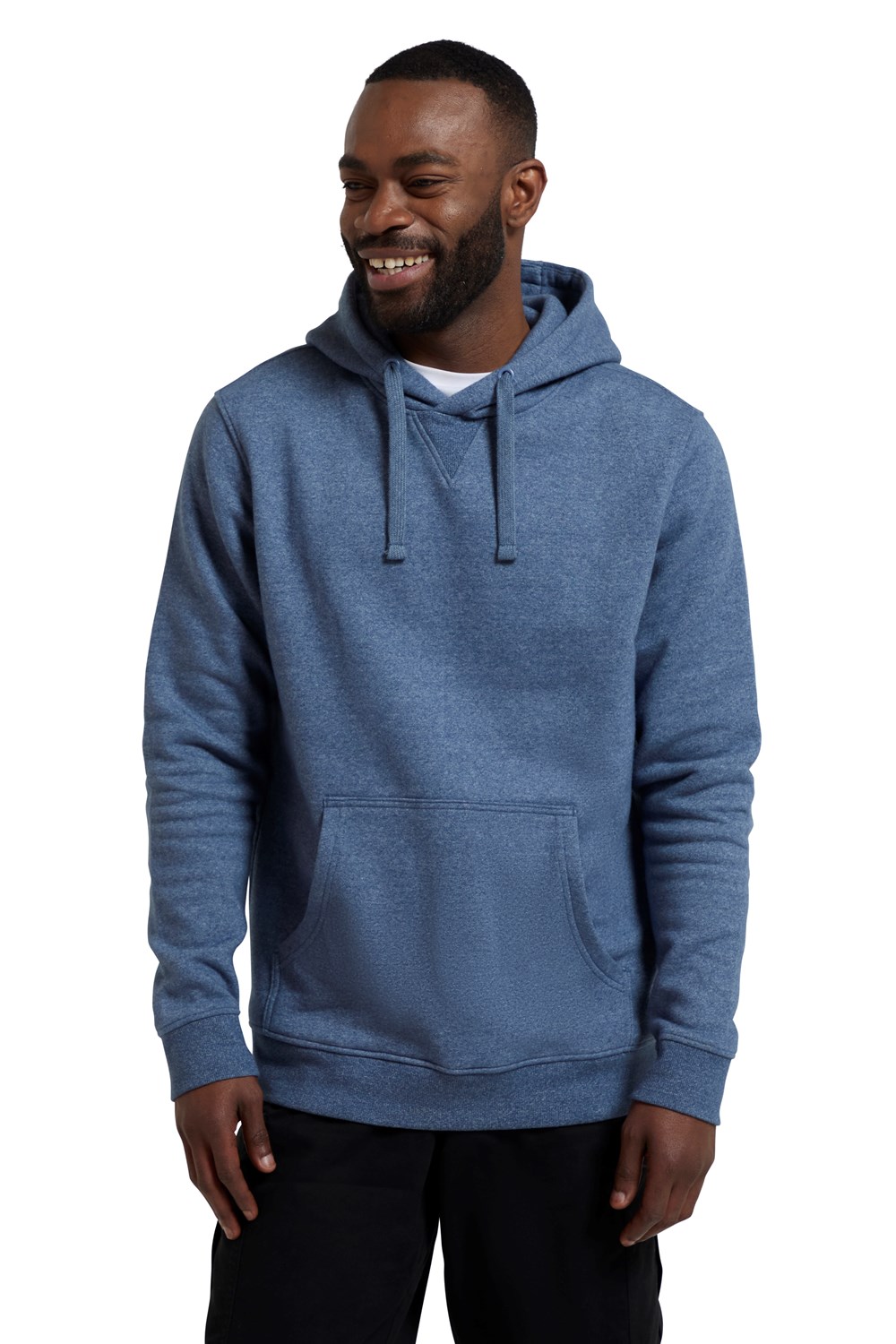 Mountain Warehouse Men's Dorset Plain Overhead Hoodie Outdoor Loungewear Sweater - Picture 22 of 44