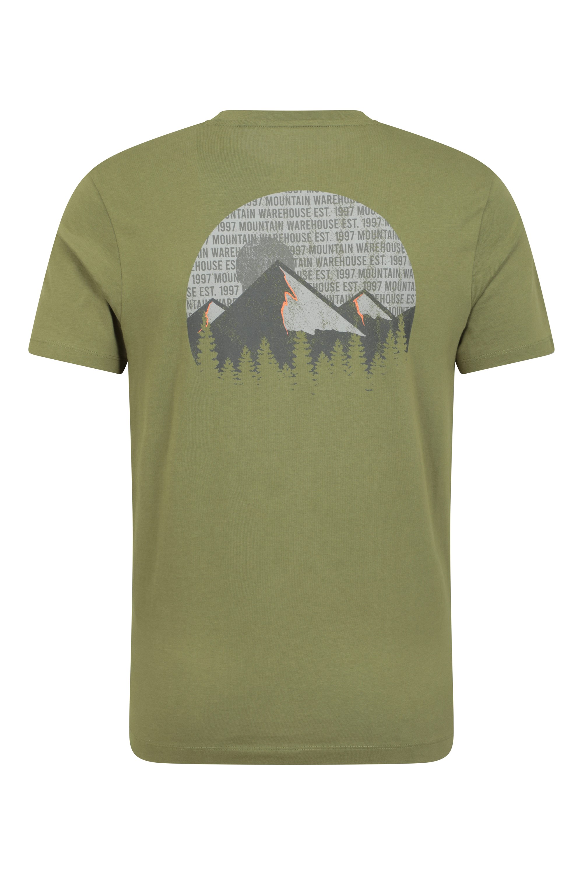 Circle Mountain Mens Organic T-Shirt