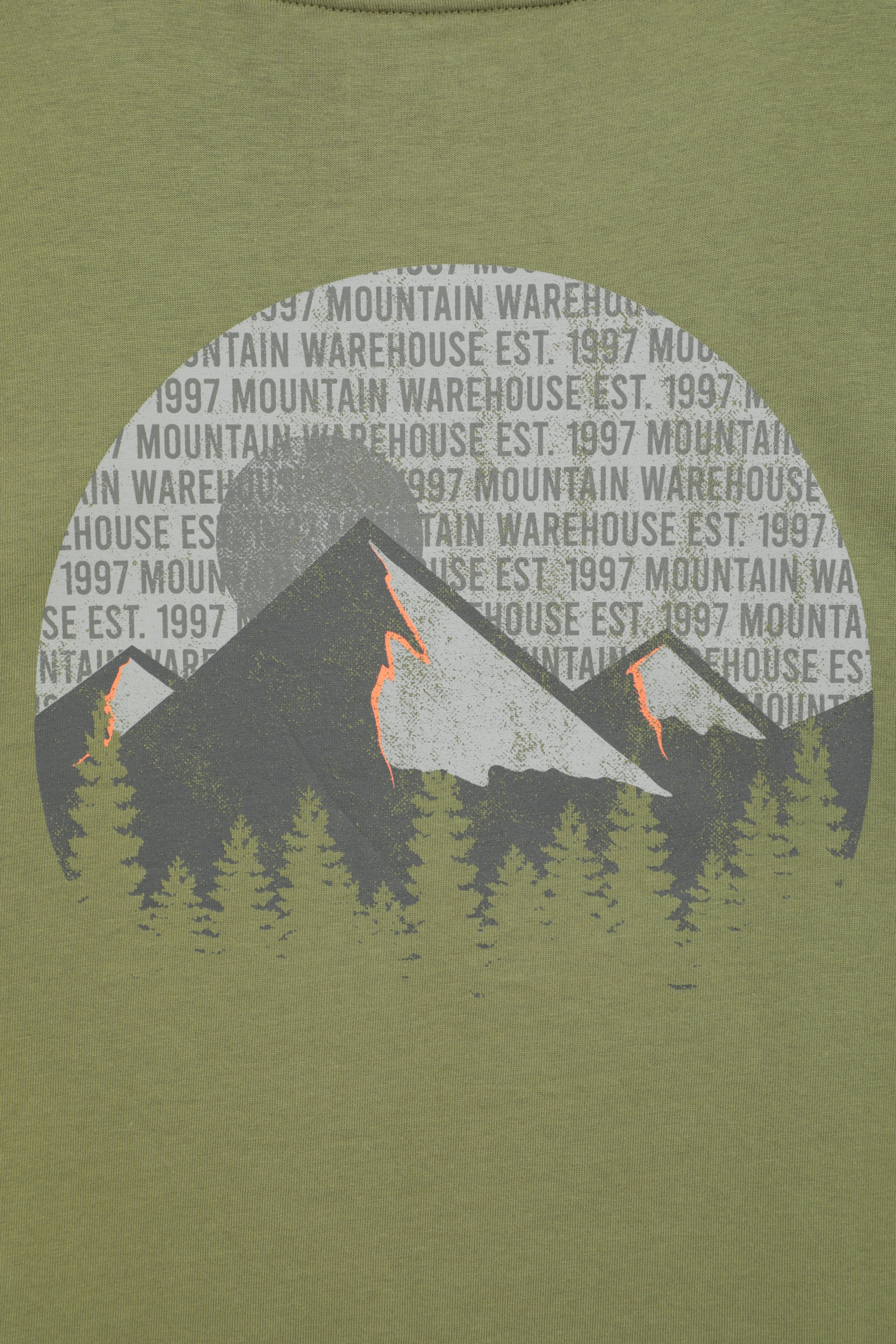 Circle Mountain Mens Organic T-Shirt