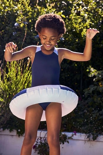 Sporty Kids Swimsuit Navy