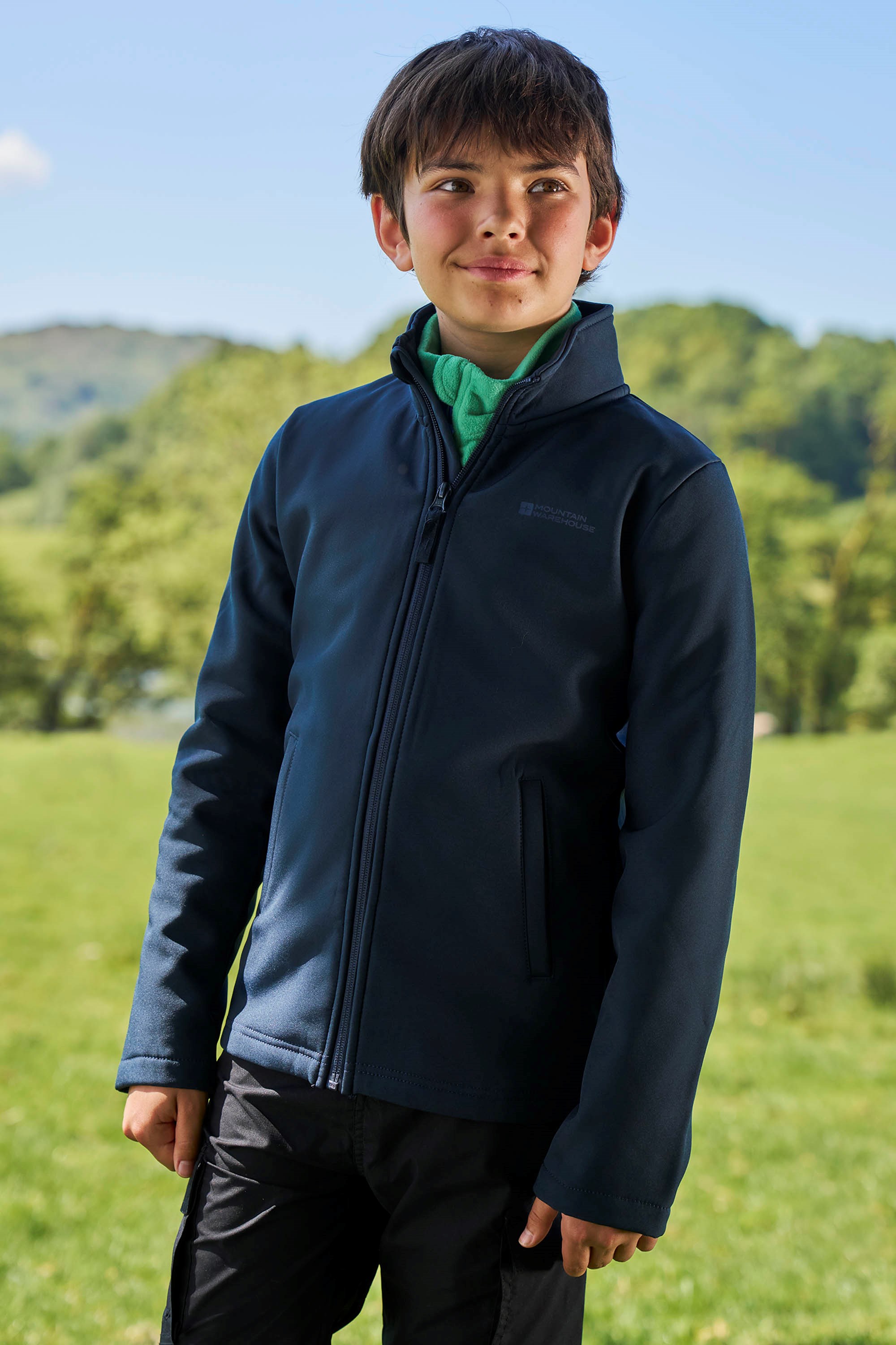 Kids Softshell Jackets Windbreakers Mountain Warehouse CA