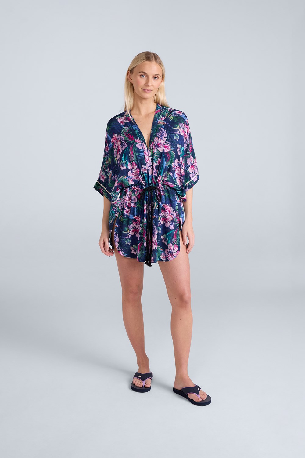 Animal Kym Ecovero Women's Kimono Top Breathable Comfy Summer Beach Ladies Shirt - Picture 8 of 22