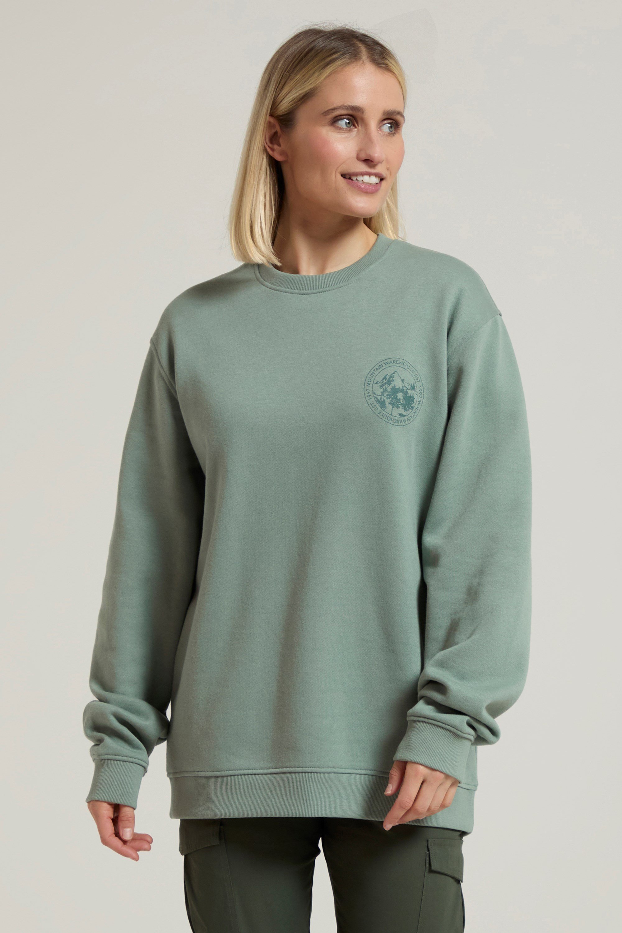 Circle Mountain Crew Neck Sweatshirt