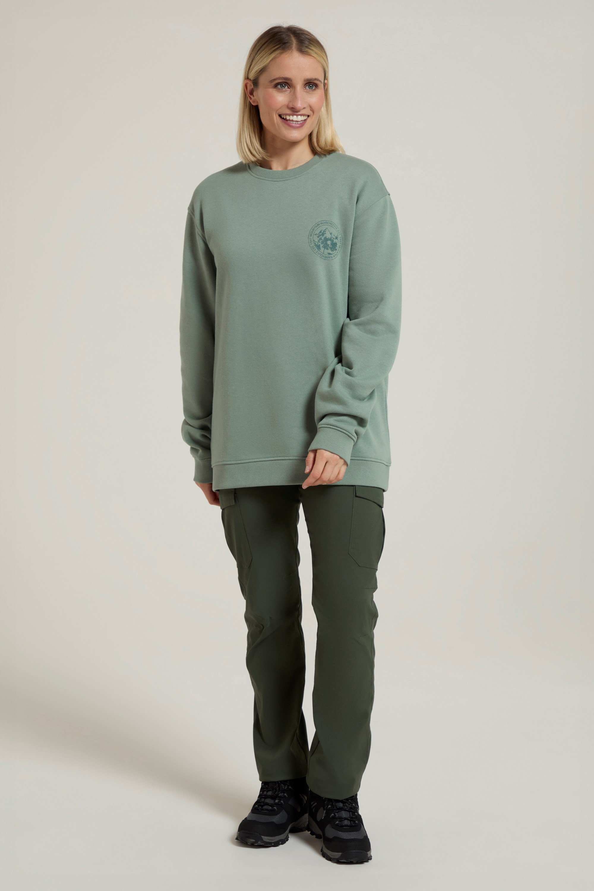 Circle Mountain Crew Neck Sweatshirt