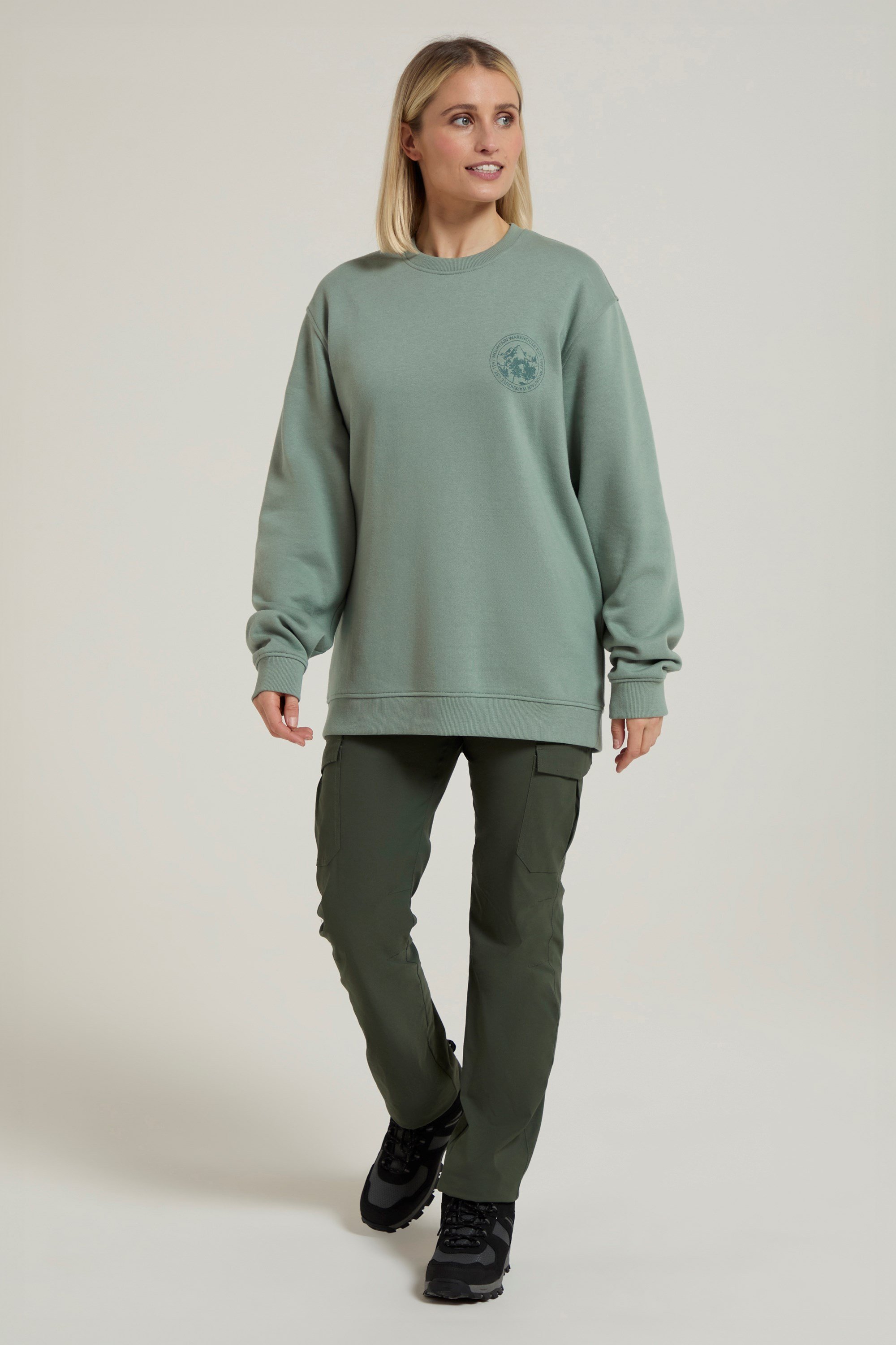 Circle Mountain Crew Neck Sweatshirt