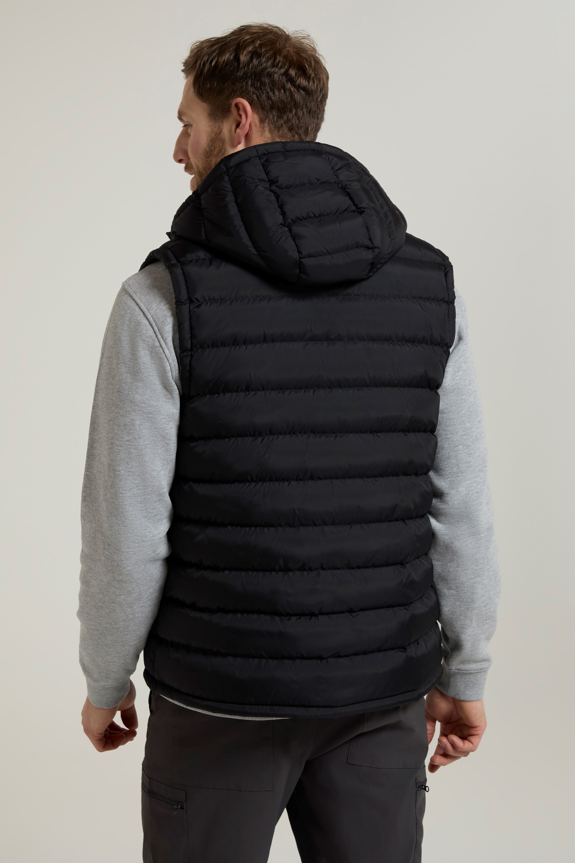 Seasons Mens Hooded Insulated Vest