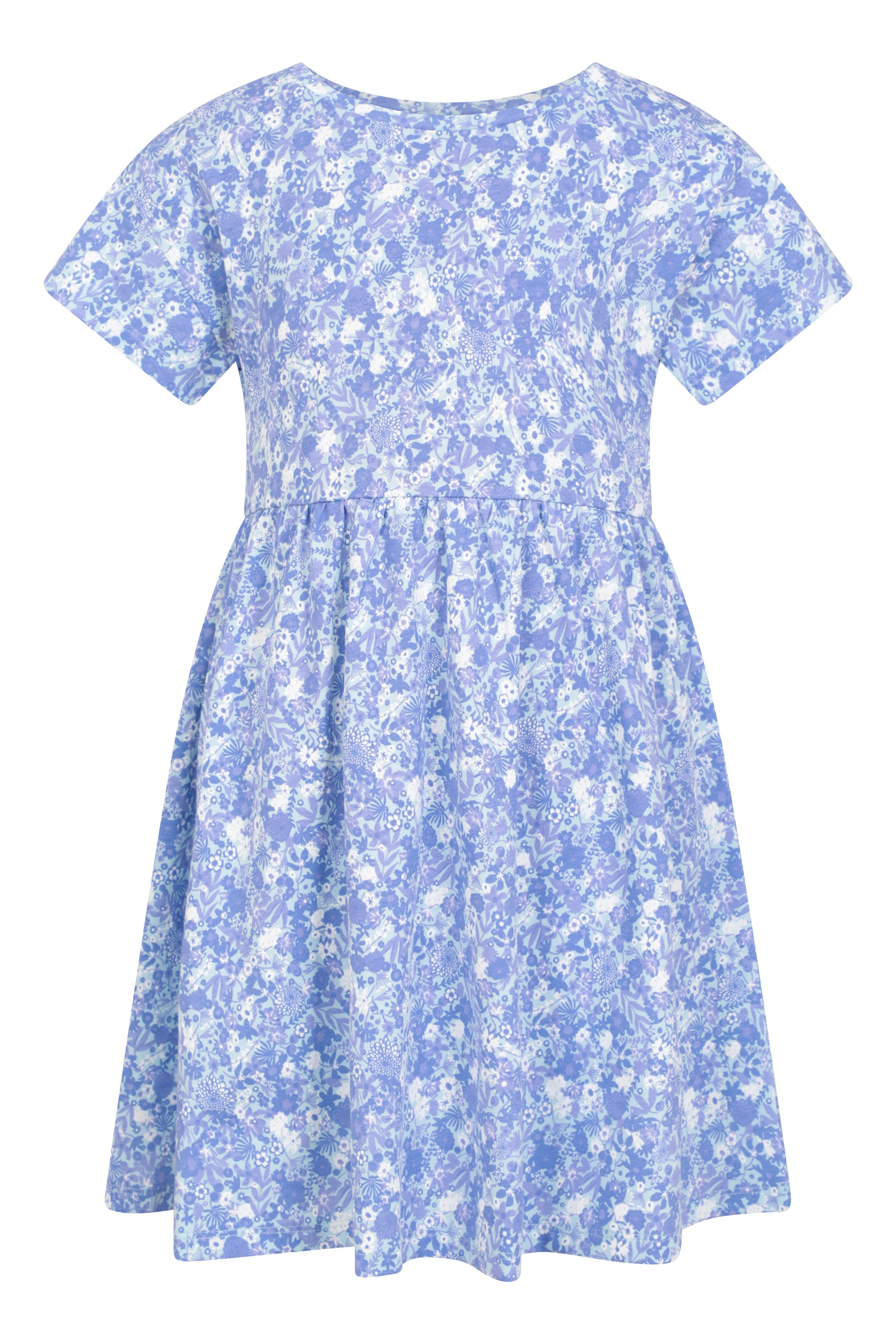 Mountain Essentials Kids Lora Printed Dress - Blue