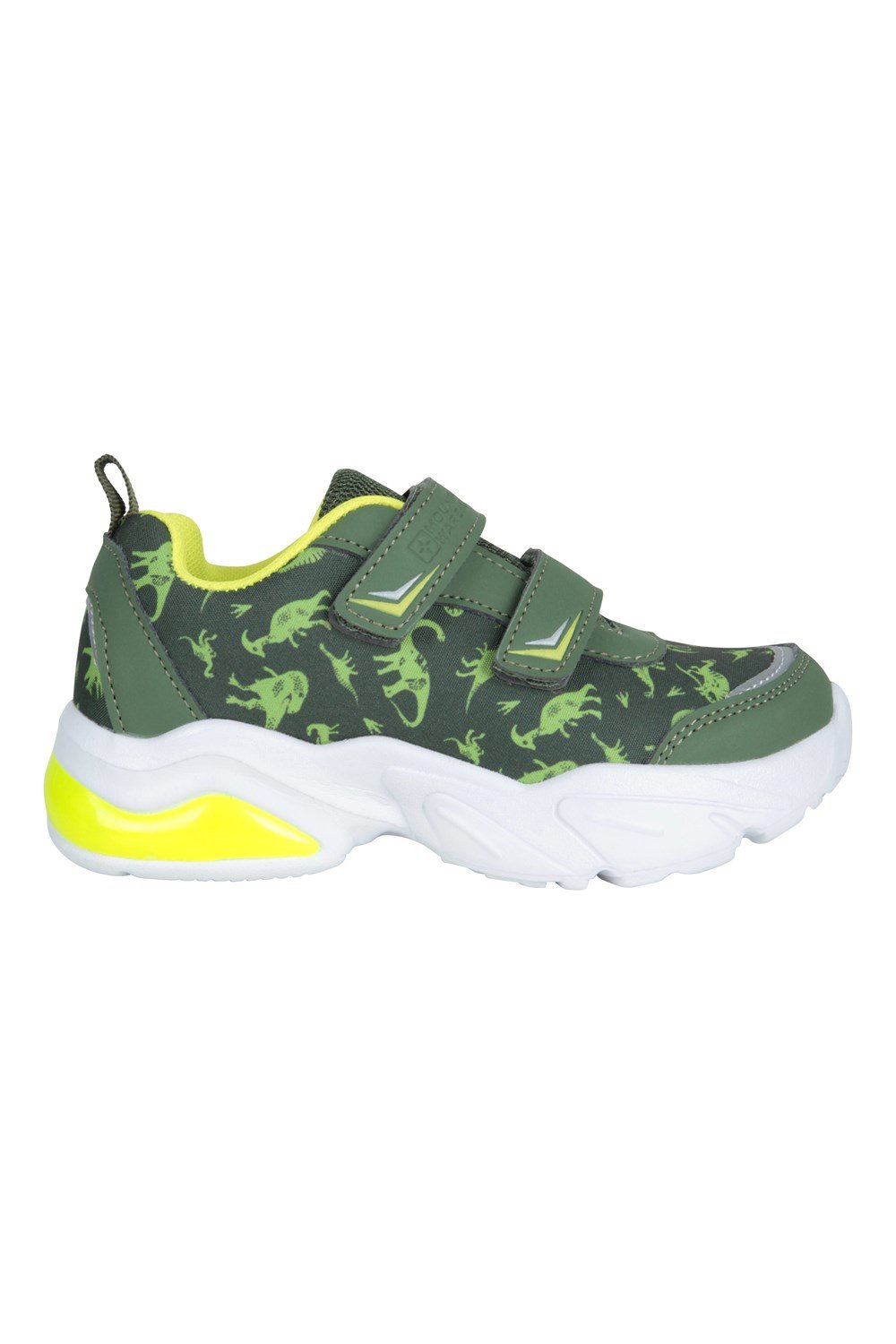 Mountain Warehouse Zap Adaptive Light Up Junior Shoes Mesh Lined Kids Footwear - Picture 3 of 46