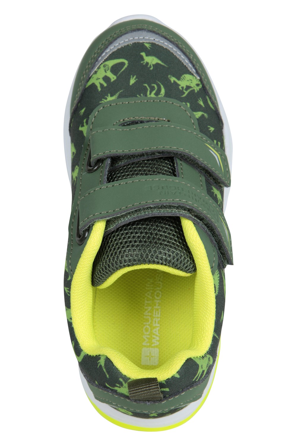Mountain Warehouse Zap Adaptive Light Up Junior Shoes Mesh Lined Kids Footwear - Picture 7 of 46