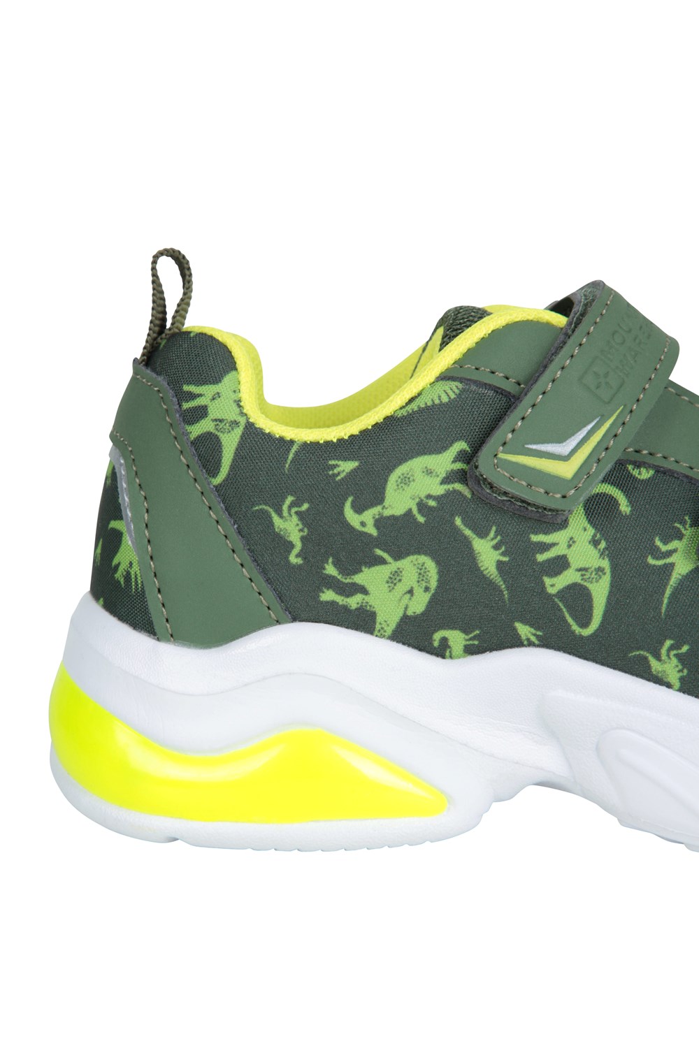 Mountain Warehouse Zap Adaptive Light Up Junior Shoes Mesh Lined Kids Footwear - Picture 9 of 46