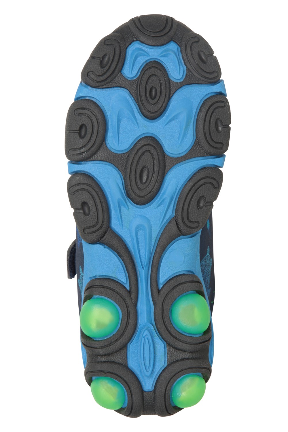 Mountain Warehouse Zap Adaptive Light Up Junior Shoes Mesh Lined Kids Footwear - Picture 31 of 46