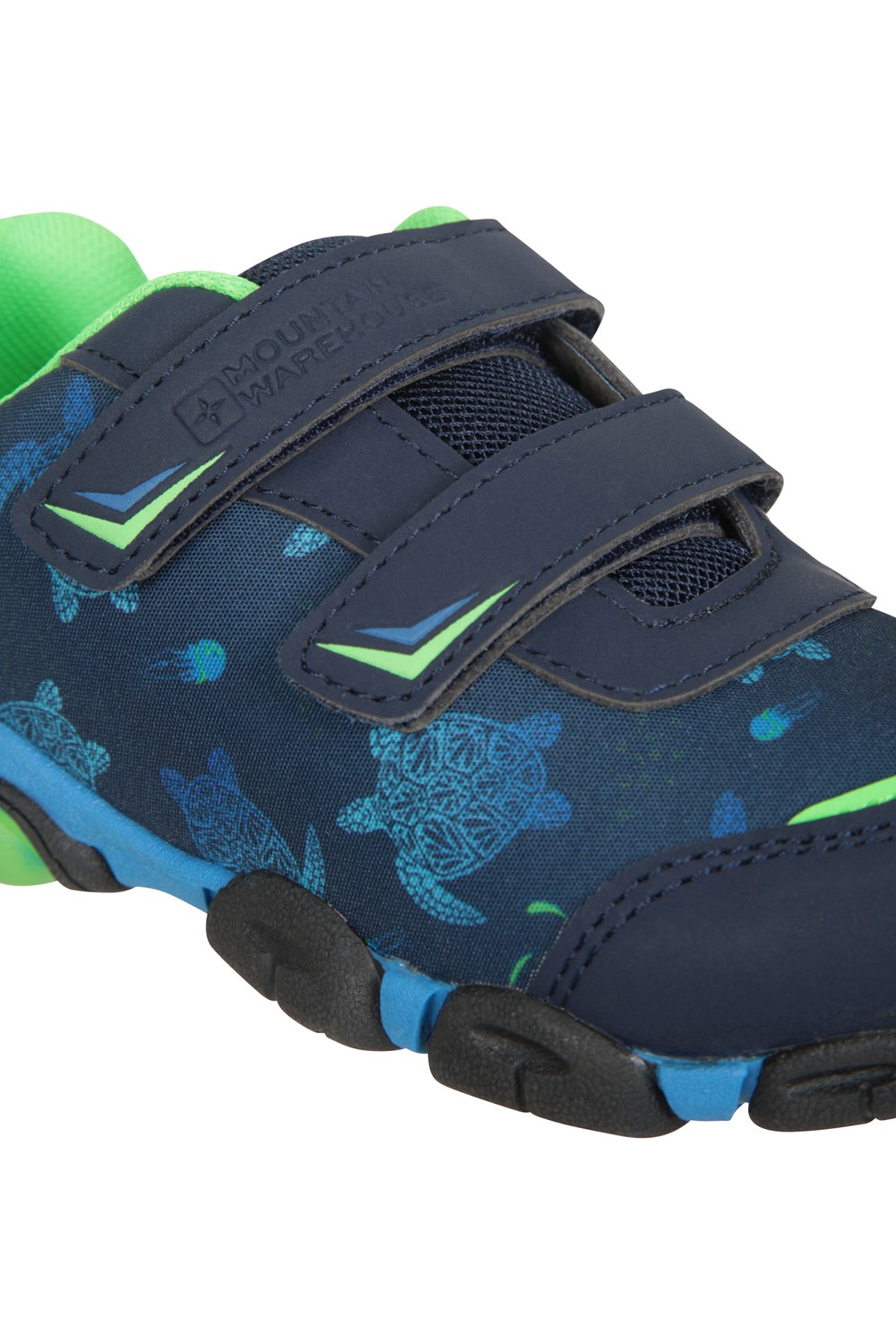 Mountain Warehouse Zap Adaptive Light Up Junior Shoes Mesh Lined Kids Footwear - Picture 33 of 46