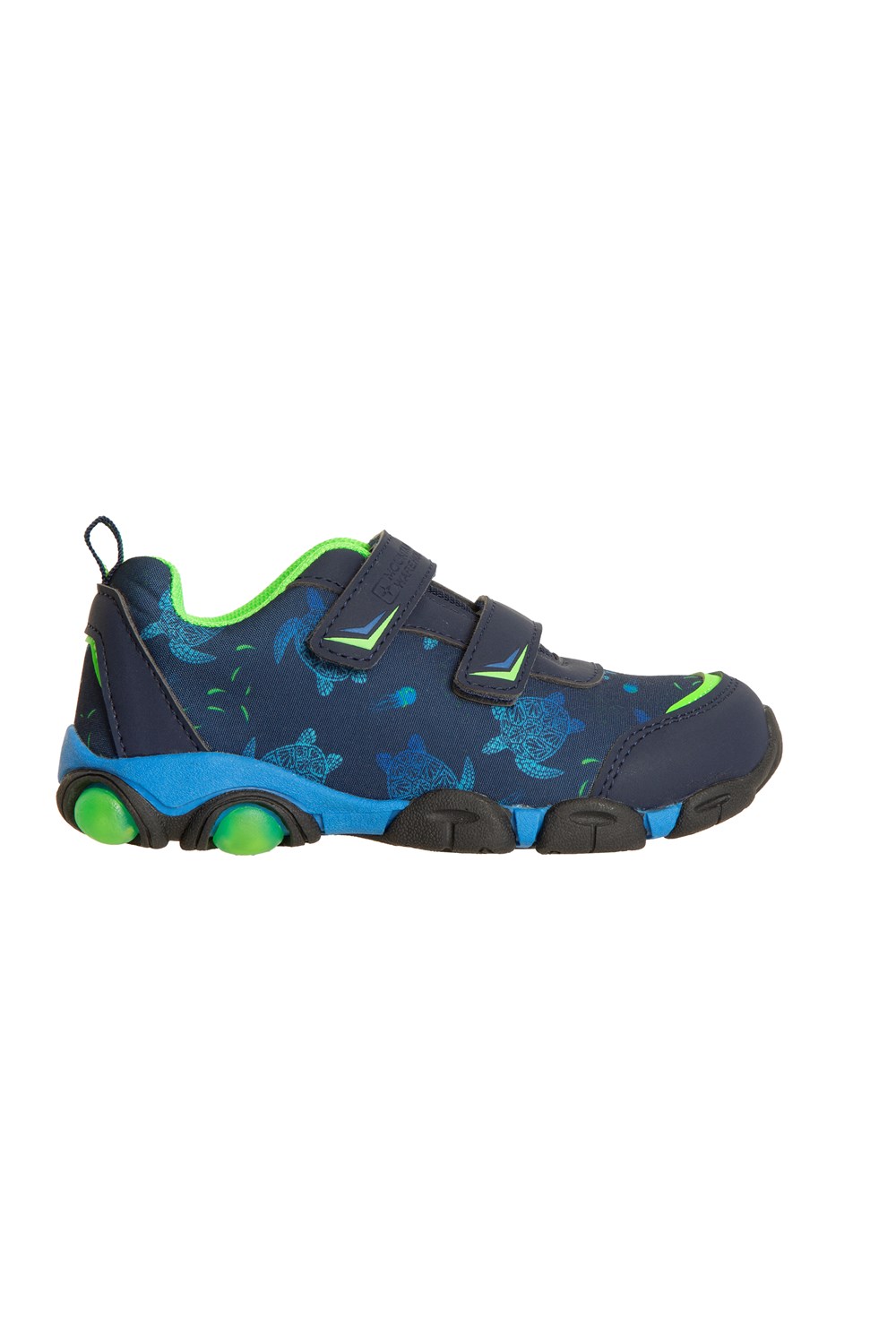 Mountain Warehouse Zap Adaptive Light Up Junior Shoes Mesh Lined Kids Footwear - Picture 27 of 46