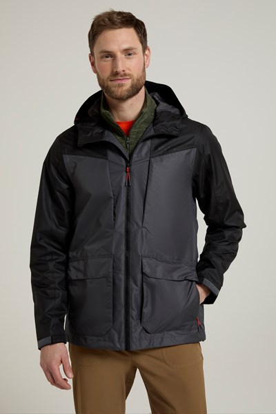 Windstorm Extreme Mens Waterproof Jacket - Grey