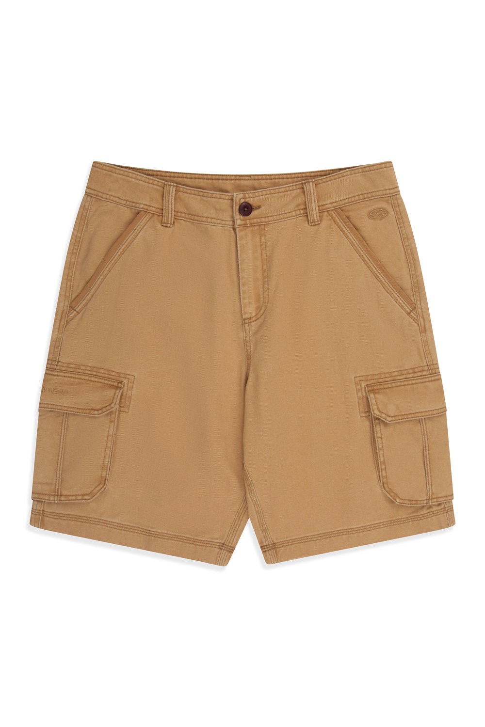 Pantaloncini cargo Animal Dusk uomo twill leggeri casual multitasche mezze tasche - Foto 36 di 36