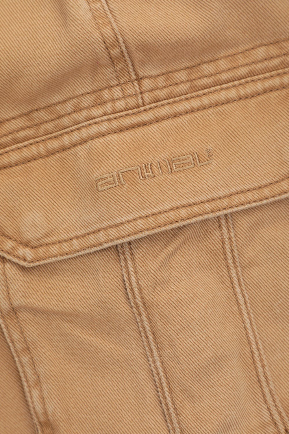 Pantaloncini cargo Animal Dusk uomo twill leggeri casual multitasche mezze tasche - Foto 34 di 36