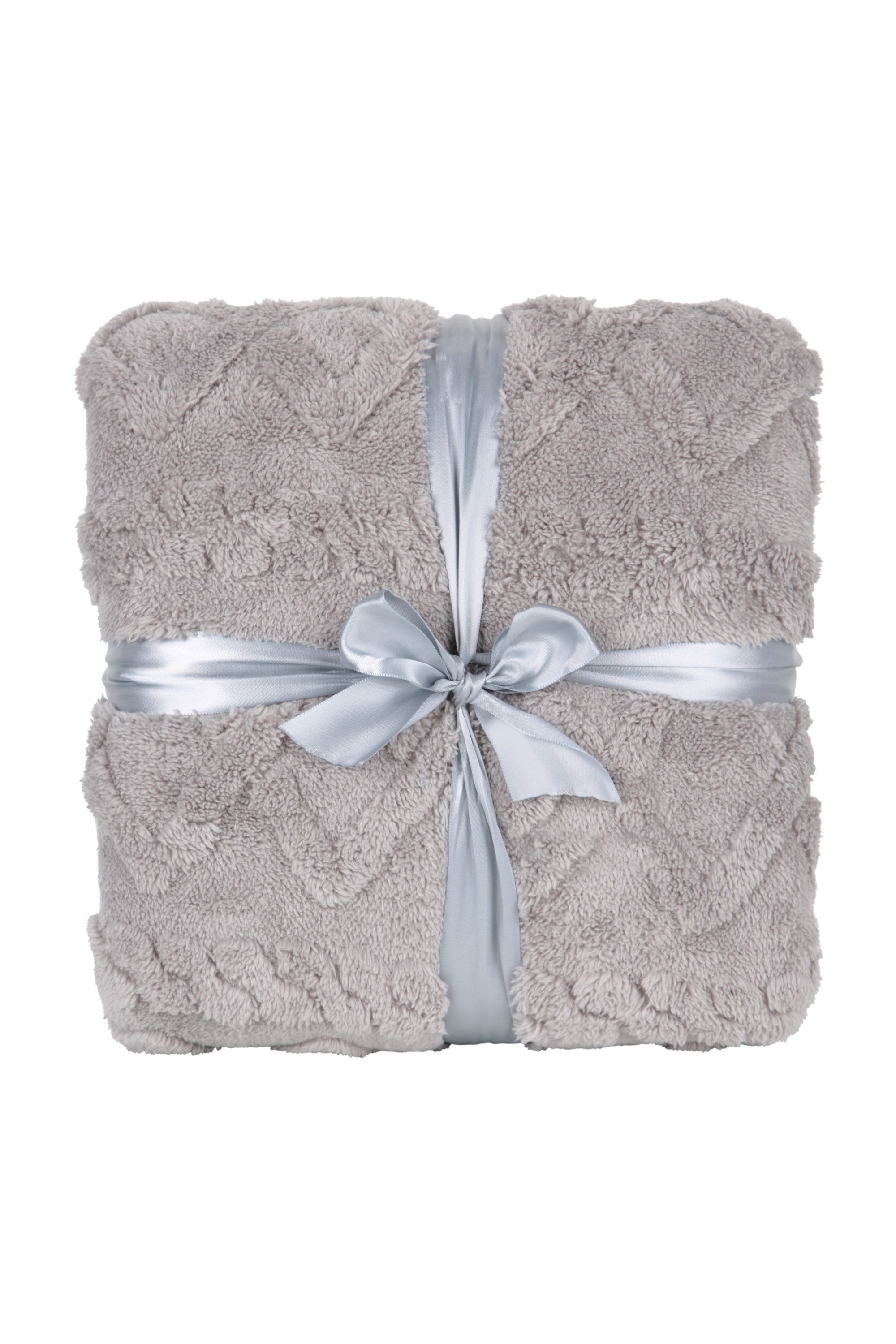 Borg Fleece Lined Blanket