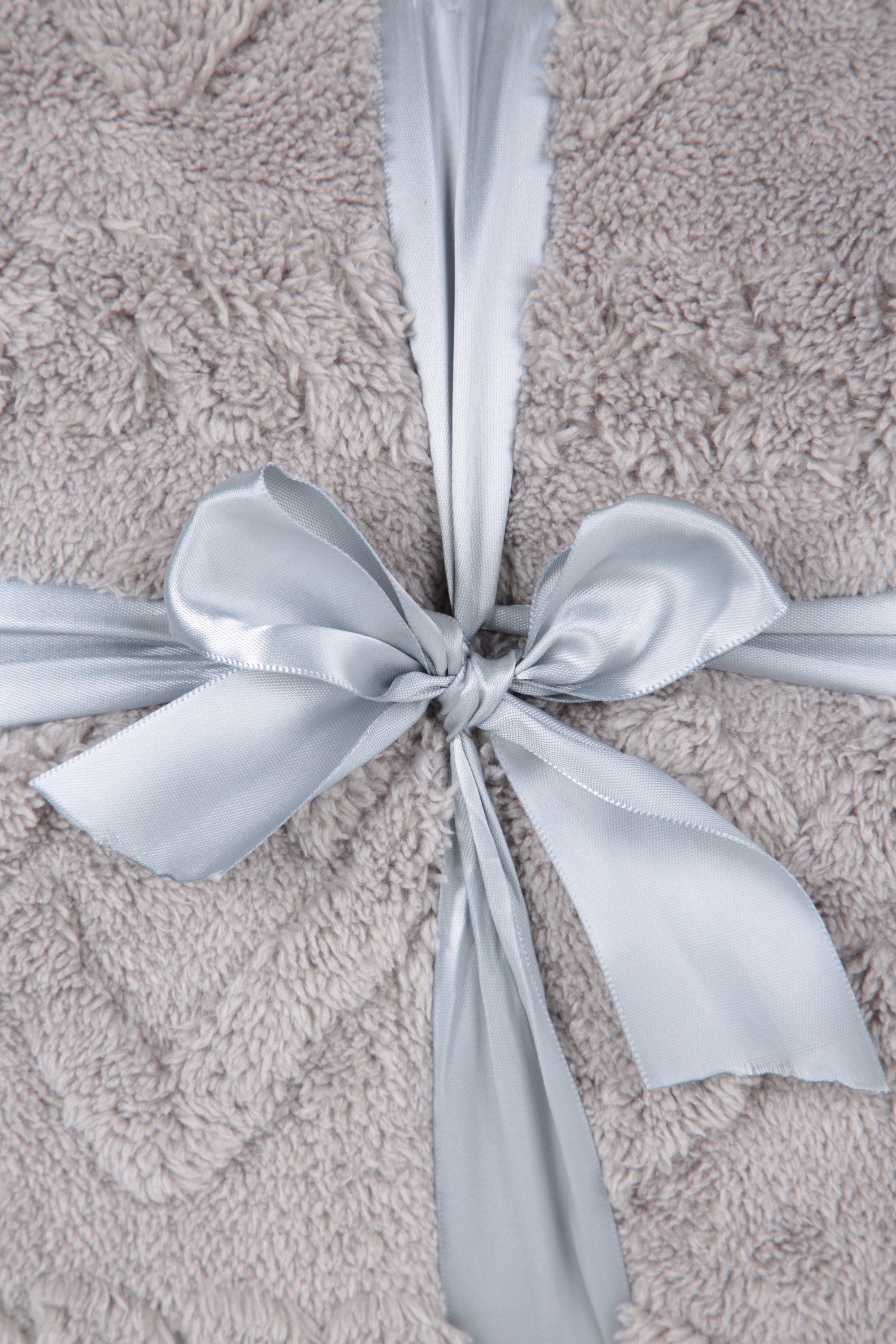 Borg Fleece Lined Blanket