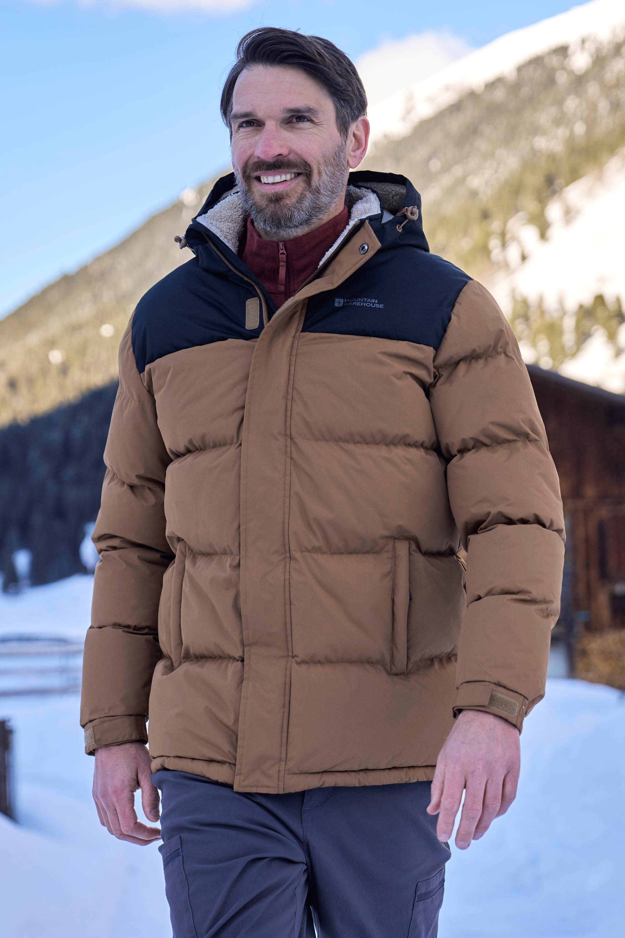 056225 SNOW BORG LINED PADDED JACKET