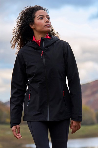 Rook Womens Waterproof Jacket - Black