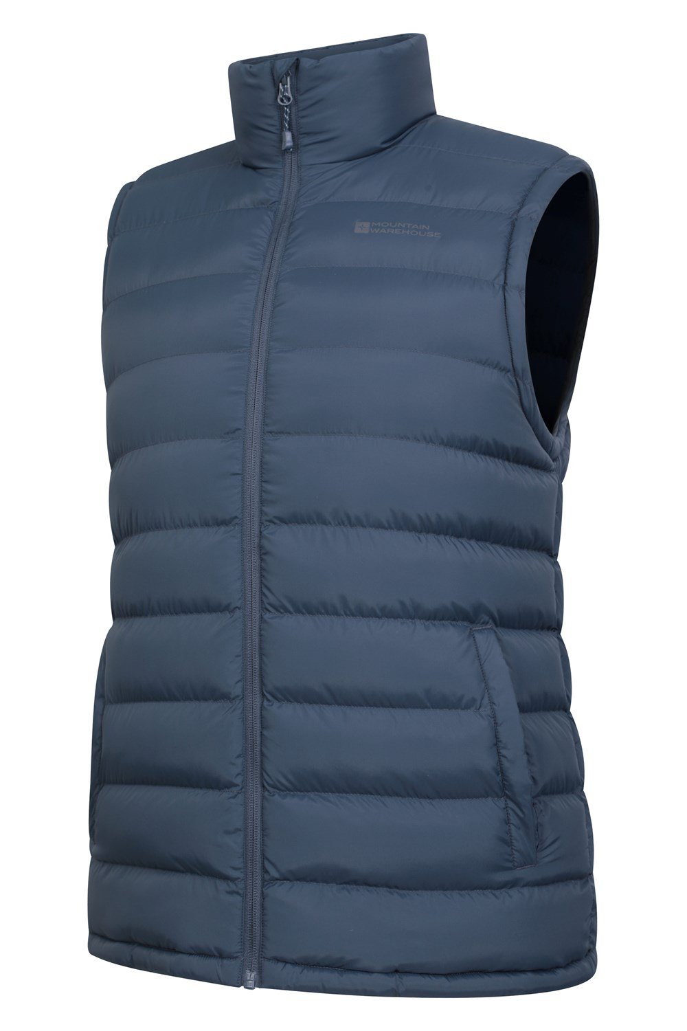 Mountain Warehouse Mens Gilet Water Resistant Fur Lined Padded Outdoor Jacket - Picture 32 of 35