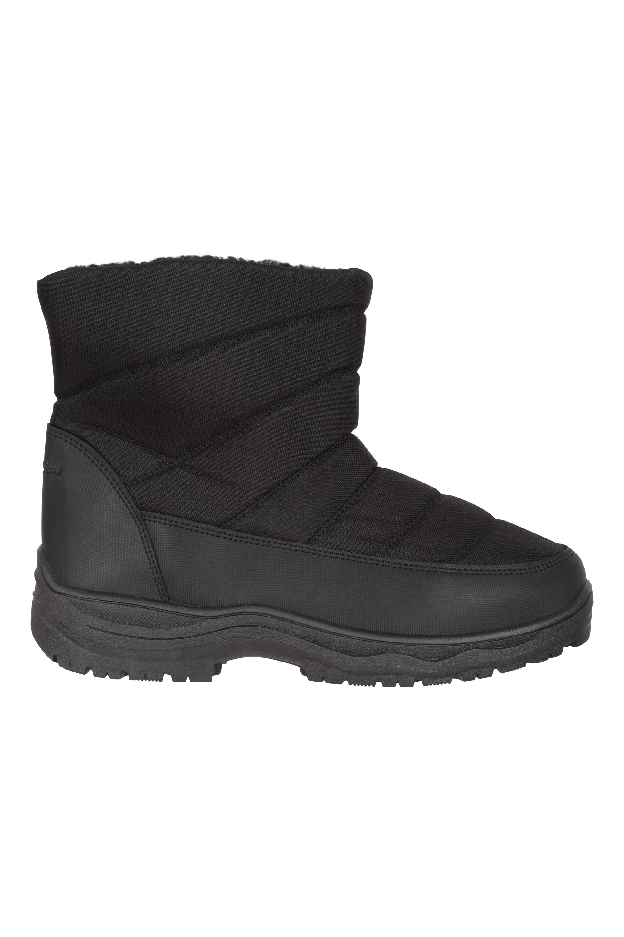 Icey Womens Short Fleece Lined Snow Boots